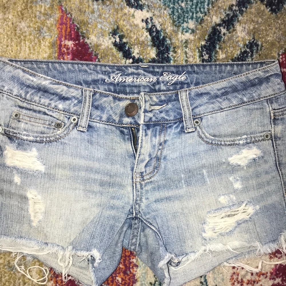 American Eagle low rise Denim shorts